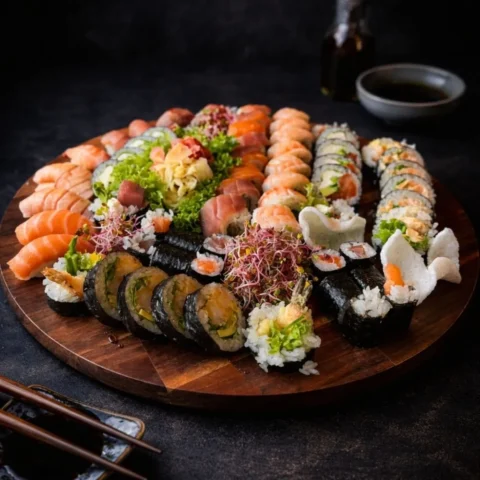 Zestaw duży Sushi Mix (62 szt.) + ROLKA GRATIS