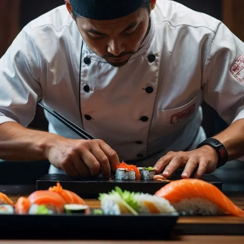 Futomaki bez ryżu z tuńczykiem (6szt.)