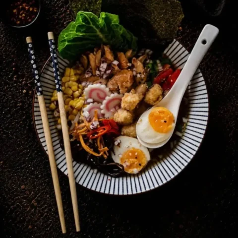 Ramen z kurczakiem